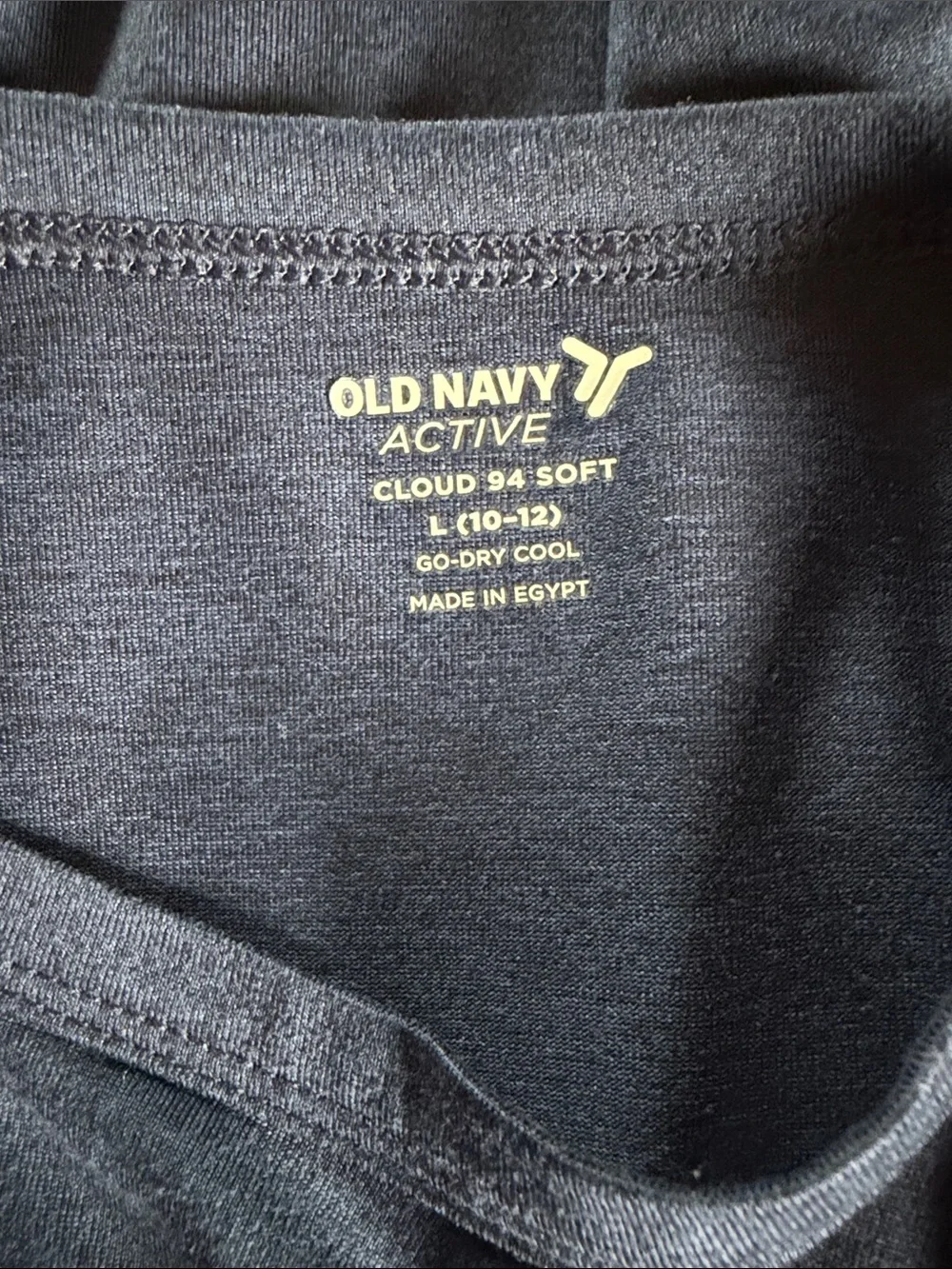 Boys Old Navy Navy Long Sleeve Crew Tee Size L 10-12